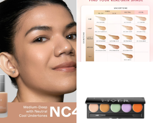 Beauty cover photo collage