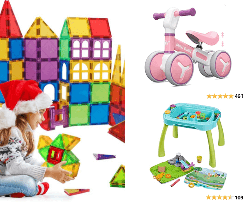 Ultimate Toy List & Kid Products cover photo collage