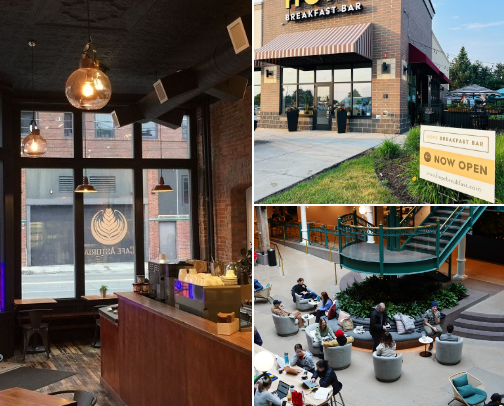 Coffee shops☕️ cover photo collage