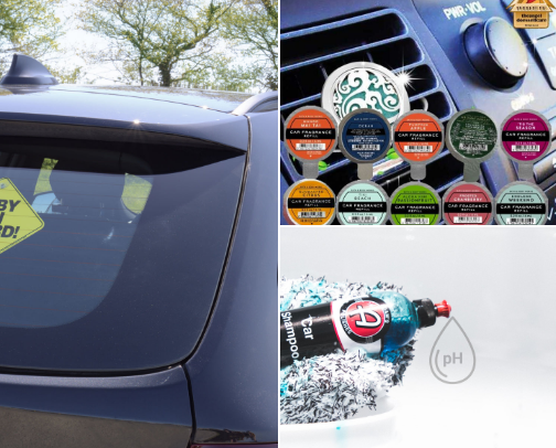 Cute Things for Your Car cover photo collage