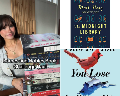 September Barnes & Noble Book Challenge - All the Books I Picked Up cover photo collage