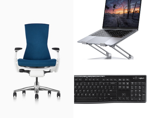 Workstation Essentials that Boost Productivity cover photo collage