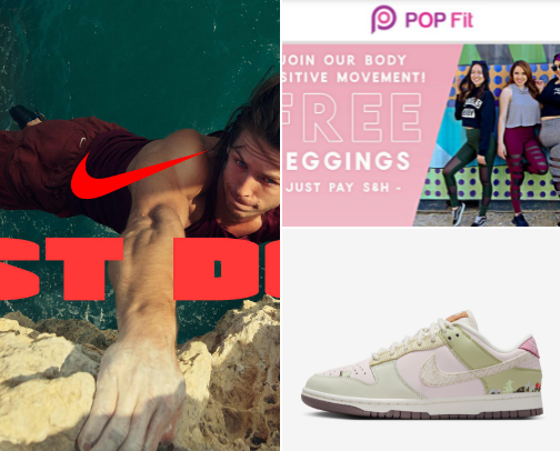 My favorite athletic looks cover photo collage