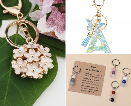 🔑✨ Chic Style in the Palm of Your Hand – Women's Keychain Must-Have! 💖 cover photo collage