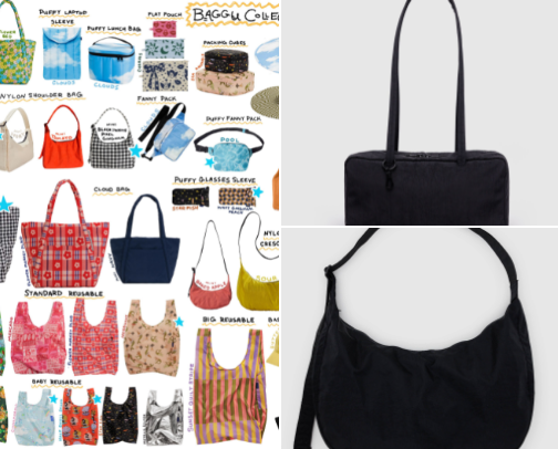 Baggu bags that I’m obsessed with cover photo collage