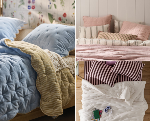 The Ultimate Cloud Bed cover photo collage