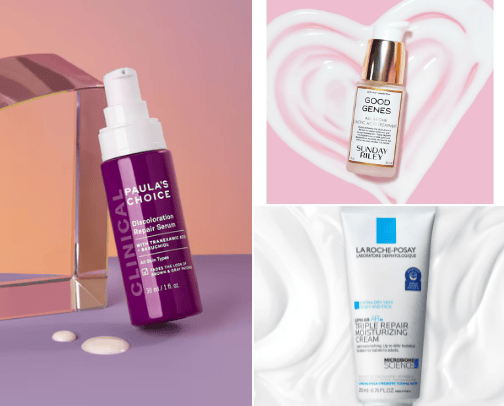 Best Skincare for Glowy and Glass Skin cover photo collage