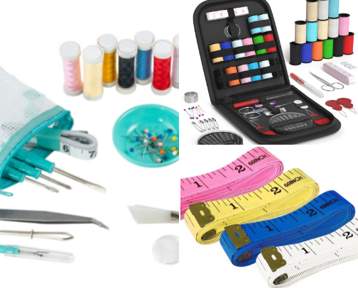 Sewing essentials🪡 cover photo collage