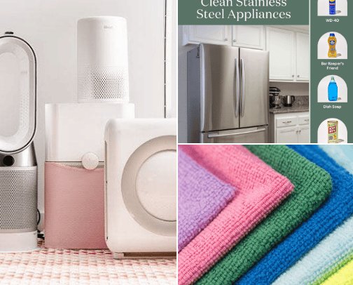 Clean Home cover photo collage