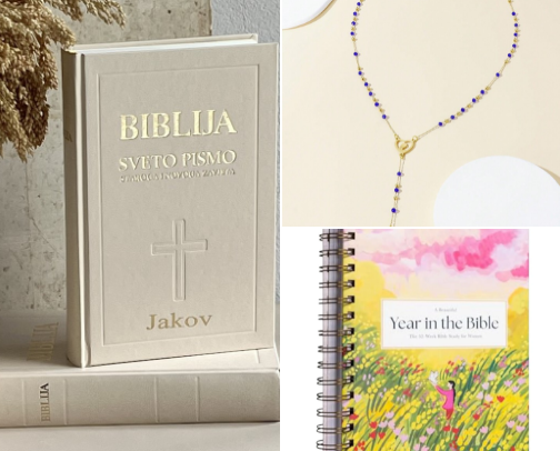 Bible study must-haves🕊️🌷 cover photo collage