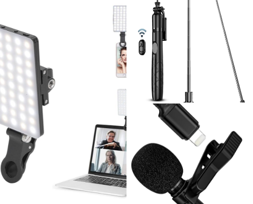 Content creator essentials cover photo collage