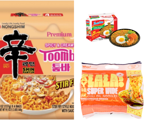 Late night snacks from all over the world. Savory, sweet, and beverages cover photo collage