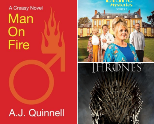 Films, TV shows and books set or created on Gozo cover photo collage