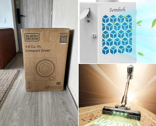 Household helpers cover photo collage