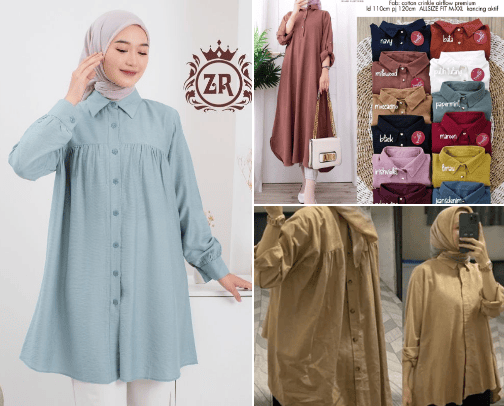 tunik cantik kekinian cover photo collage
