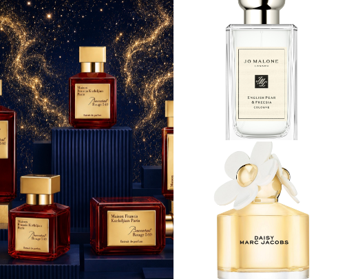 Parfum / colognes cover photo collage