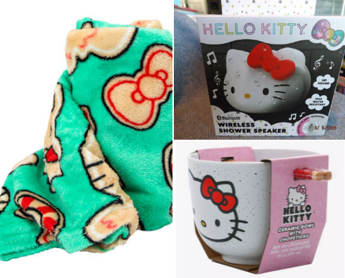 Must have items for Hello Kitty Lovers cover photo collage
