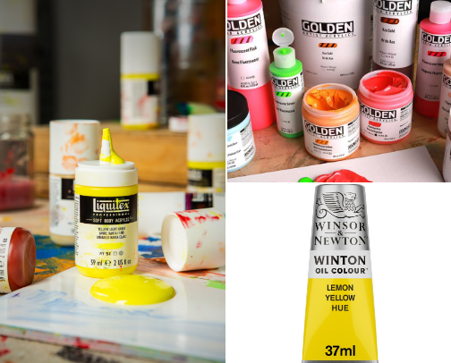 Art Supplies I Can't Live Without cover photo collage
