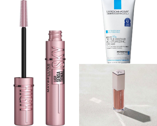Beauty products for a low maintenance lifestyle cover photo collage