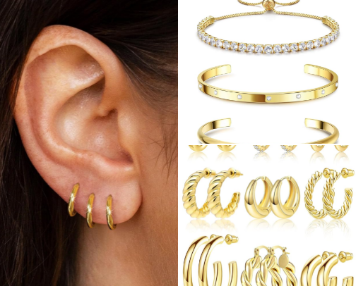 Favorite Amazon Jewlery cover photo collage