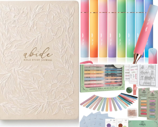 Bible Journaling cover photo collage