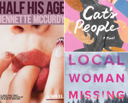 March reading list cover photo collage