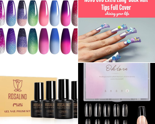 Amazon Nail Finds cover photo collage