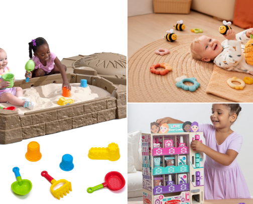 Best Toys for Babies, Toddlers & Kids | Mom of 5 Favorites cover photo collage