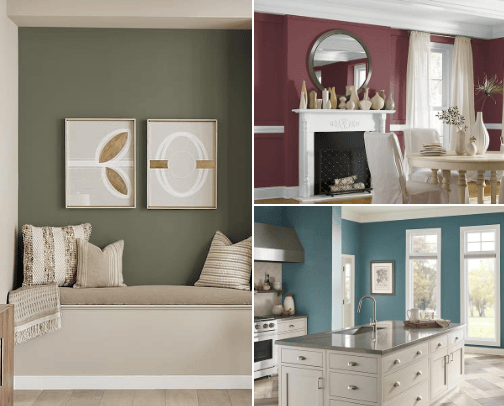 Transform your Home with Paint and Stain cover photo collage