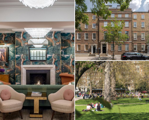 Great Hotel Stays for a Relaxing Weekend Away in Bloomsbury, London, United Kingdom cover photo collage