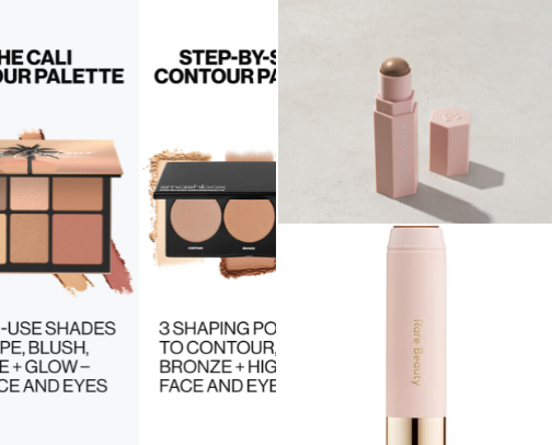 Contour/Bronze/Highlight cover photo collage