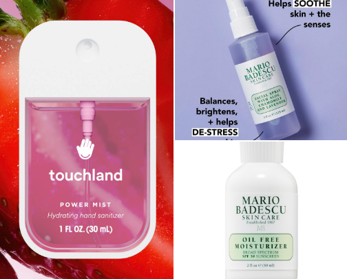 Summer Essential Beauty Items cover photo collage