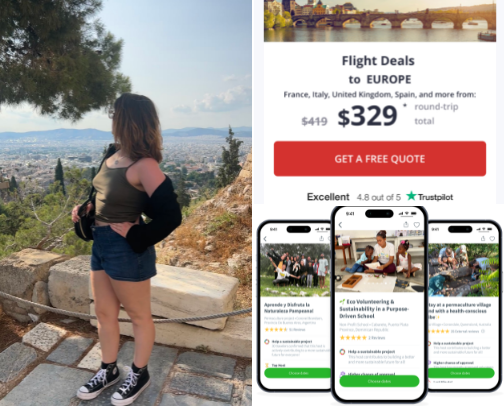 Cheapest Travel (while still keeping your dignity) cover photo collage