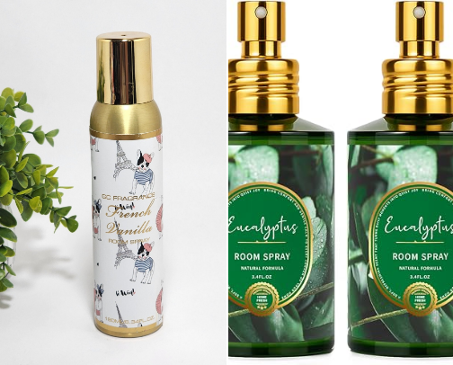 Home & Kitchen • Home Fragrance • Air Fresheners • Room Sprays cover photo collage