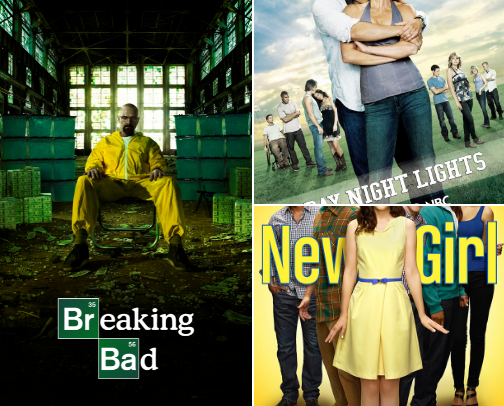 Best shows to watch and re-watch cover photo collage