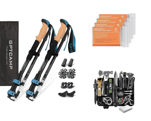 Ultimate Hiking & Camping Essentials for Beginners & Families cover photo collage