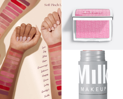 Blush💟 cover photo collage