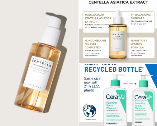 Skincare Recommendations cover photo collage
