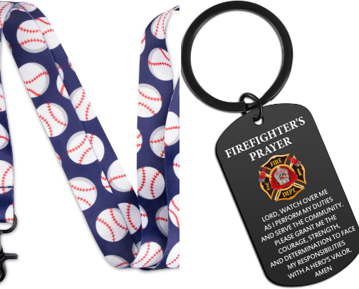 Bags, keychains, wallets cover photo collage