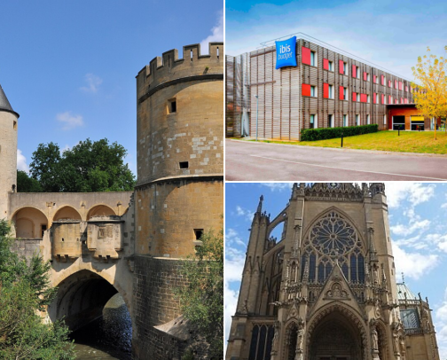Hotel stays for an easygoing getaway, My Favorite Sights, Slow Walks & an Easy Place to Stay Metz, France cover photo collage