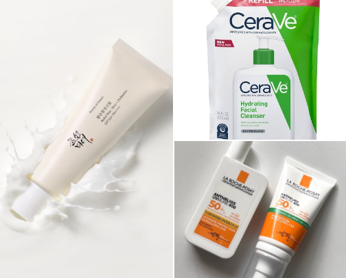 ☀️ EURO SUMMER SKINCARE + MAKEUP ESSENTIALS cover photo collage