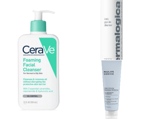 skincare favorites cover photo collage