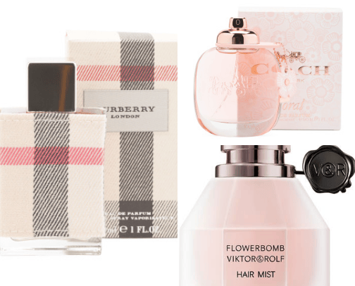 My favorite Perfumes cover photo collage