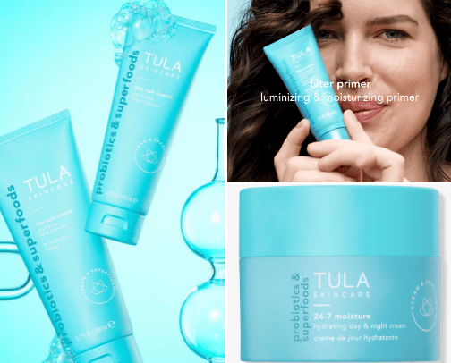 FAVE Tula Skin Care cover photo collage