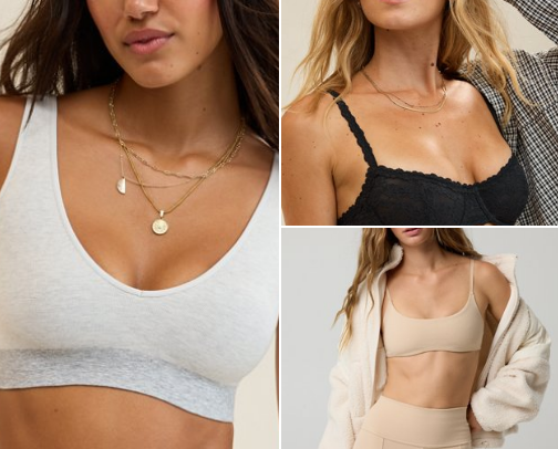 Favorite bras cover photo collage