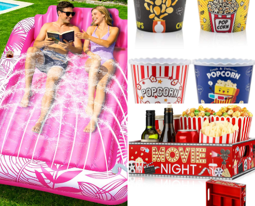 Best Amazon Finds Worth the Hype: 🏡🧸Home, 🍿🎥Movie,👚🛍️Fashion & ☀️🌊Summer Favorites cover photo collage