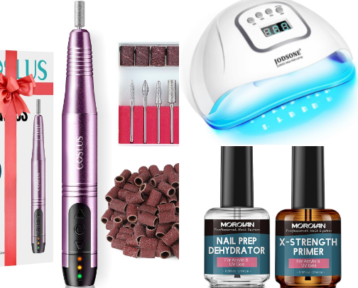 💅 At-Home Gel Manicure Checklist cover photo collage