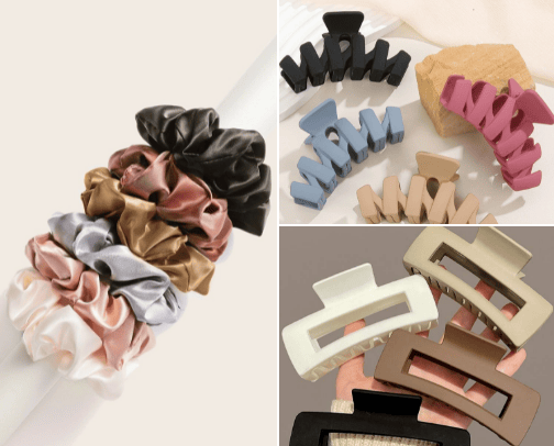 Hair Accessories cover photo collage