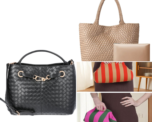 Handbags that look high end but are budget friendly cover photo collage