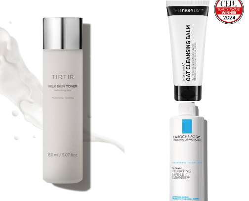 Skin Care Routine cover photo collage